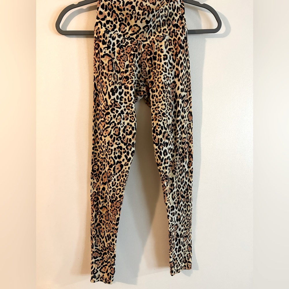 Super Slinky/Stretchy Leopard Yoga Pants - S/XS